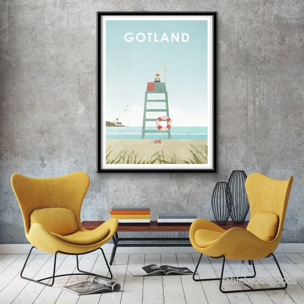 LIvräddare - Gotland poster - Bild 2