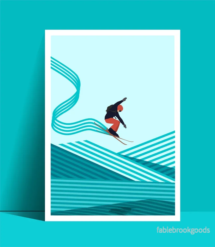 Grafisk skidposter
