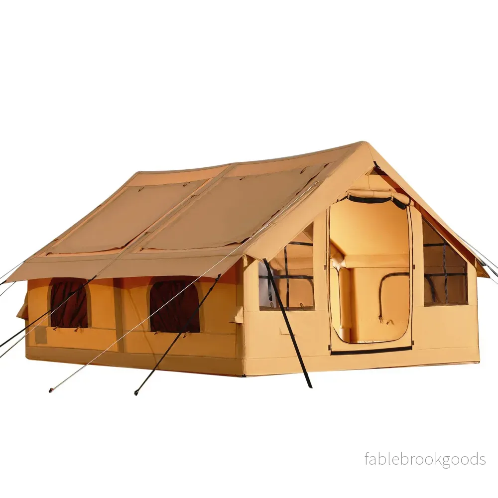Uppblåsbart campingtält för 5-8 personer Uppblåsbart campingtält för 5-8 personer