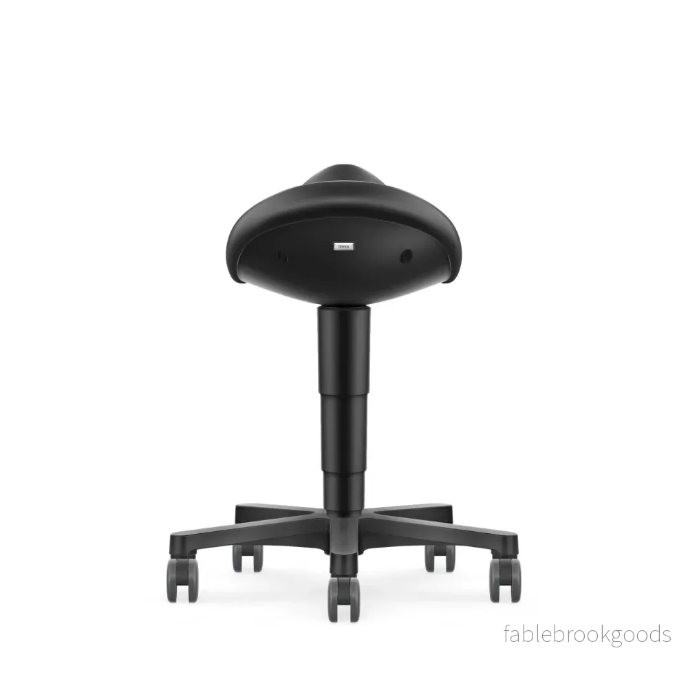 Stool sadelstol, svart konstläder - Bild 3