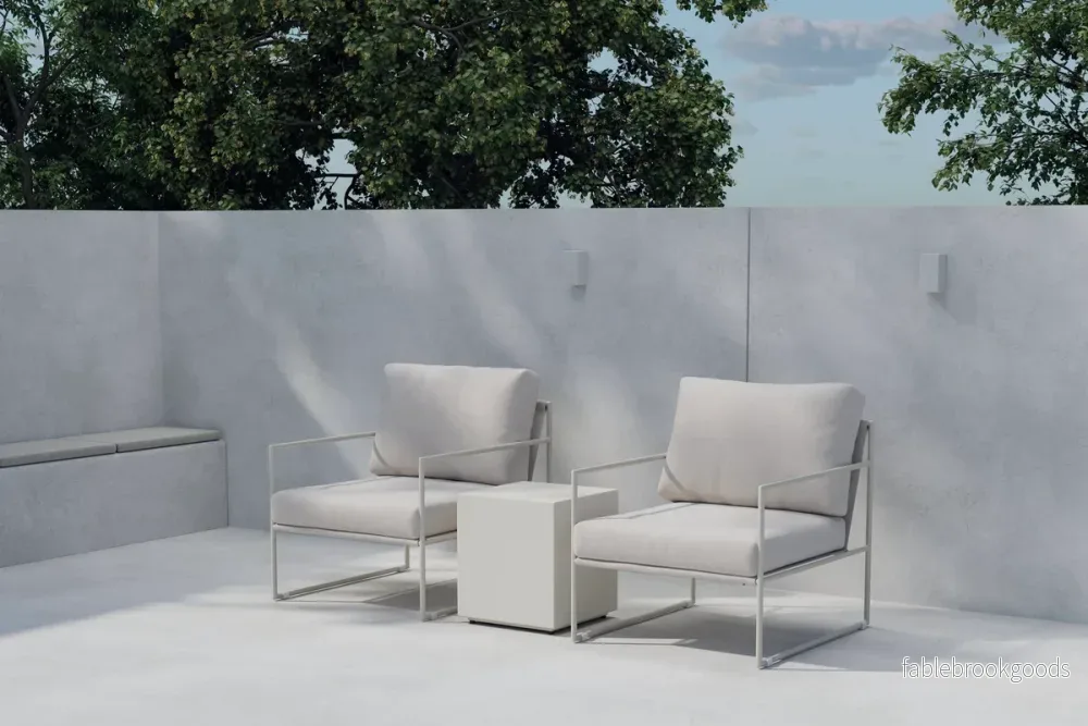 Lissabon Lounge Set Beige – Elegant Loungeset med Fåtöljer & Bord | Venture Home Lissabon Lounge Set Beige – Elegant Loungeset med Fåtöljer & Bord | Venture Home