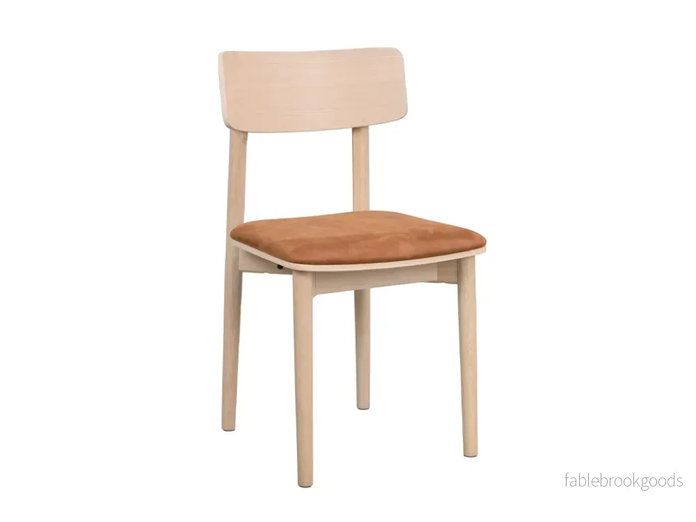 Wolcott - Stol Vitpigmenterad - Bild 2