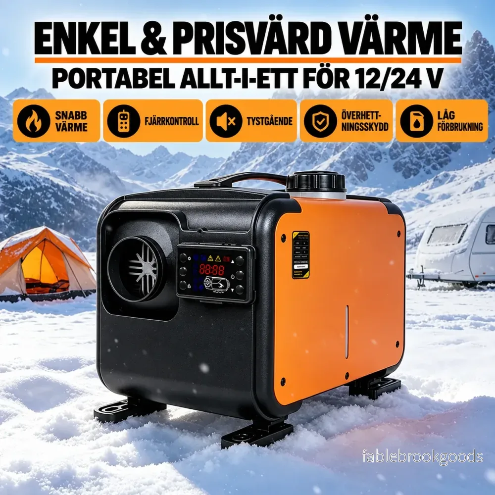 Dieselvärmare 8 kW ALLT-I-ETT - Bild 3