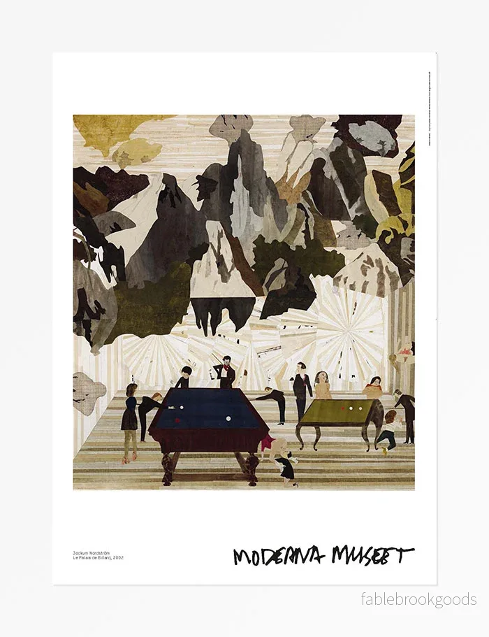 Poster, Jockum Nordström, Le Palais de Billard Poster, Jockum Nordström, Le Palais de Billard