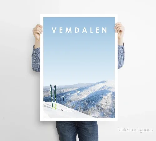 Vemdalen poster - Bild 3