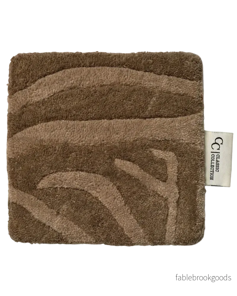 Mattprov Zebra Mocca