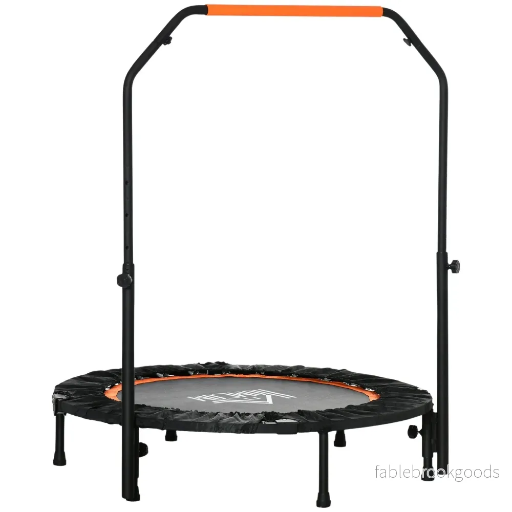 Fitnessstudsmatta med justerbart handtag – 102 cm, 100 kg gräns