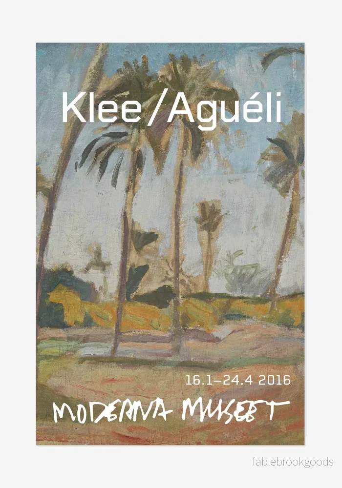 Poster, Ivan Aguéli, Afrikanskt Landskap Poster, Ivan Aguéli, Afrikanskt Landskap