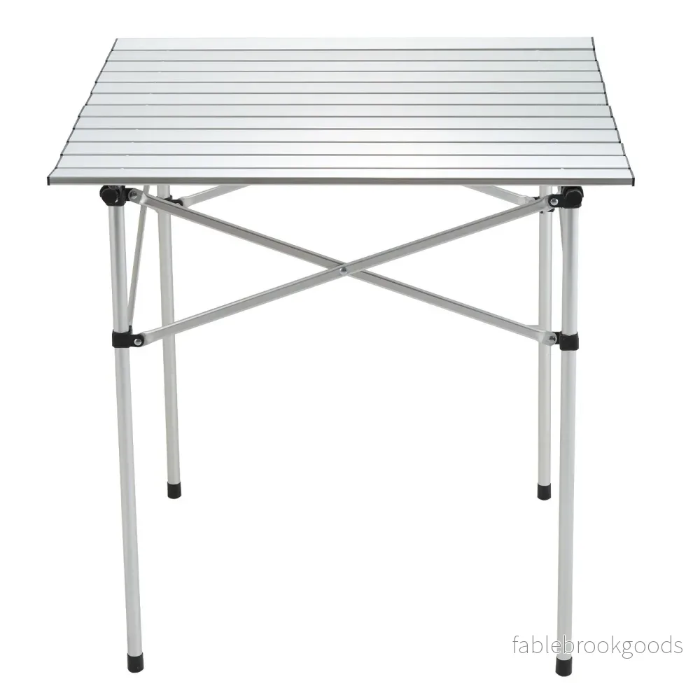 Hopfällbart campingbord 70 cm - Bild 3