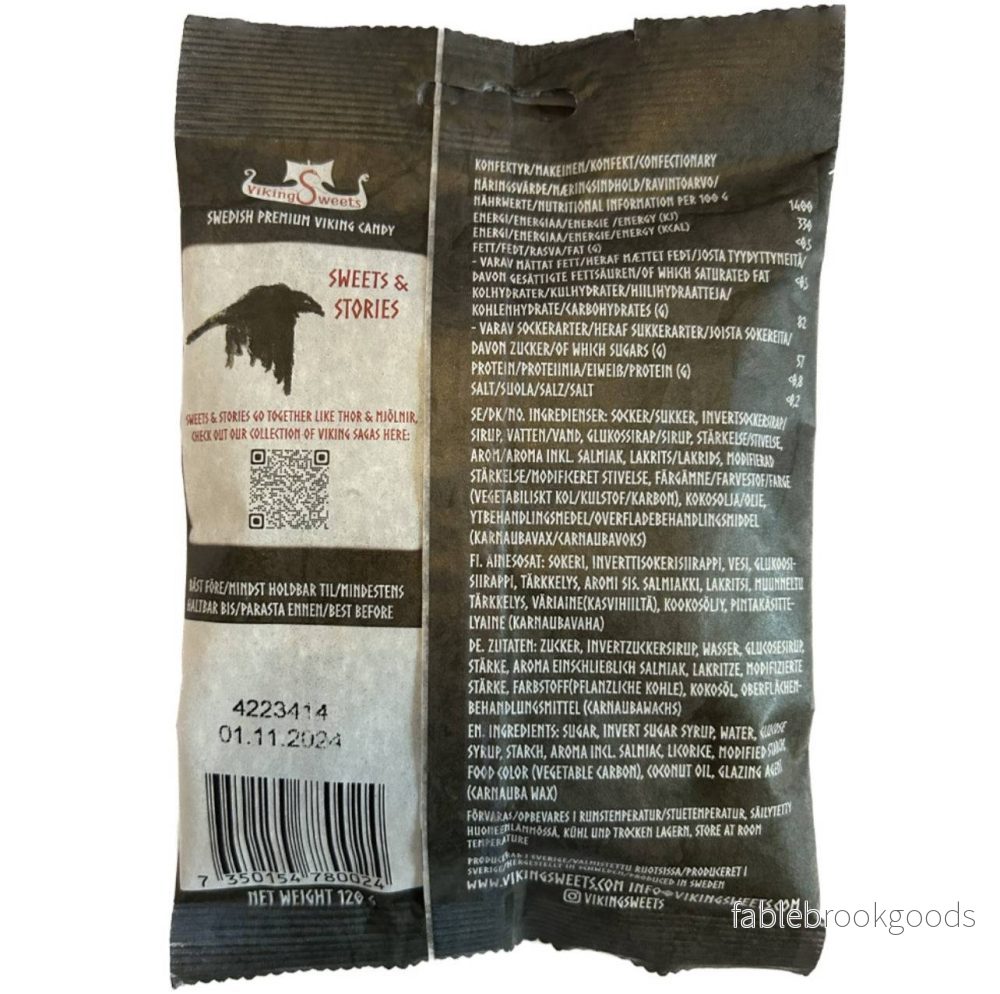 Salty Licorice Mjölnir 120g - Bild 3