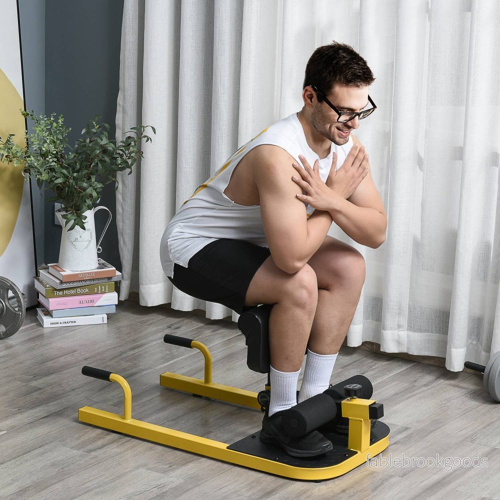 3-i-1 justerbar Sissy Squat Trainer, stål, 120 kg kapacitet - Bild 2
