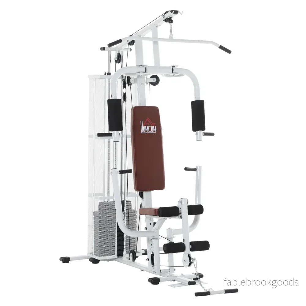 Home Gym Station, 45kg Totalt, Press Arm & Ben Developer