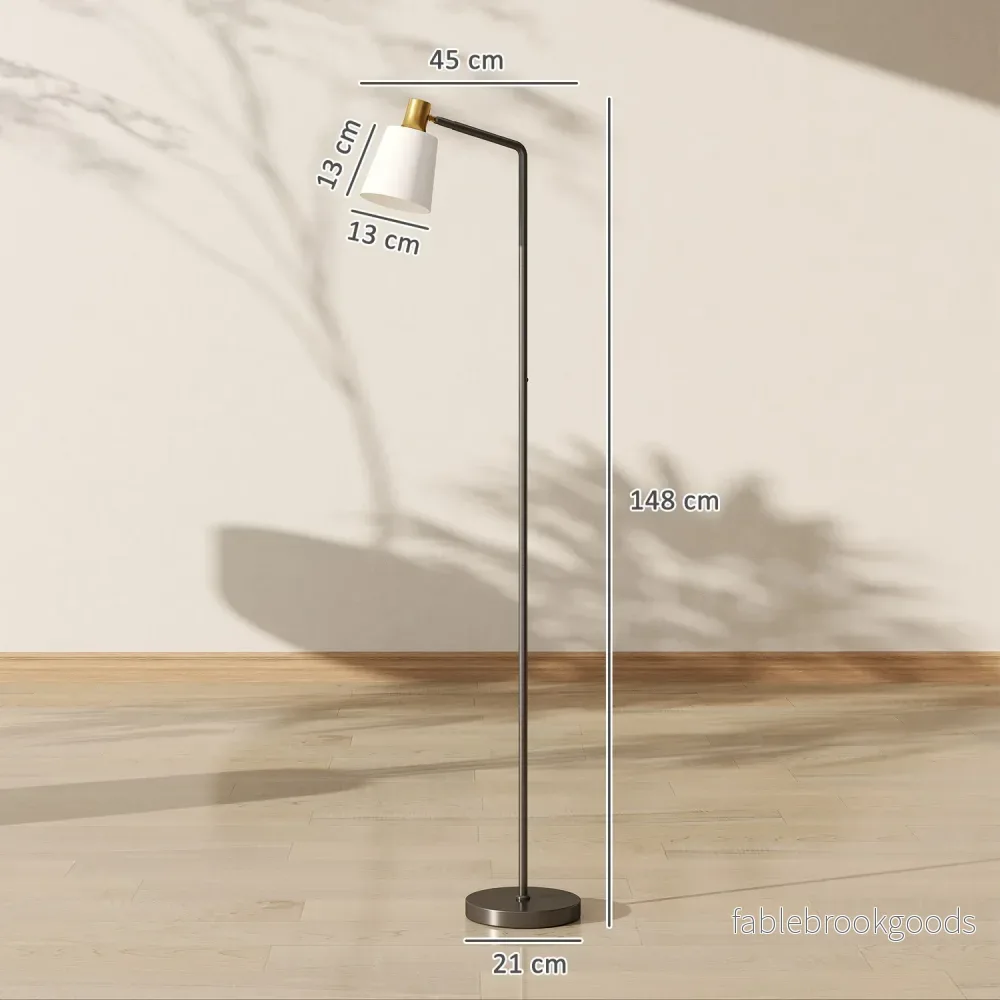 LED-golvlampa, justerbart huvud, 3 färgtemperaturer - Bild 3