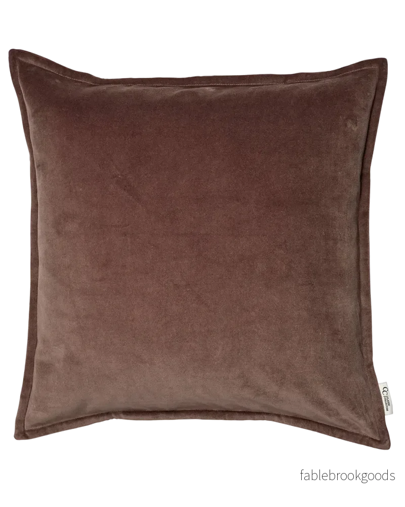 Kuddfodral Classic Velvet Brun Kuddfodral Classic Velvet Brun