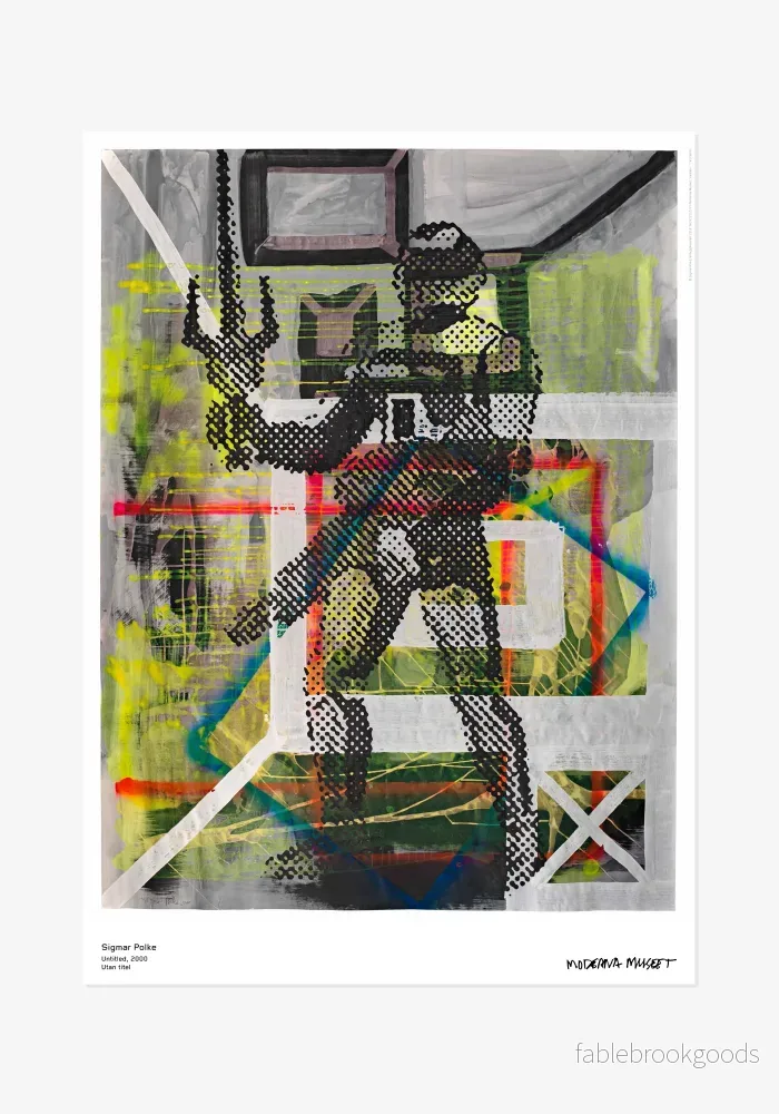 Poster: Sigmar Polke, Utan titel Poster: Sigmar Polke, Utan titel