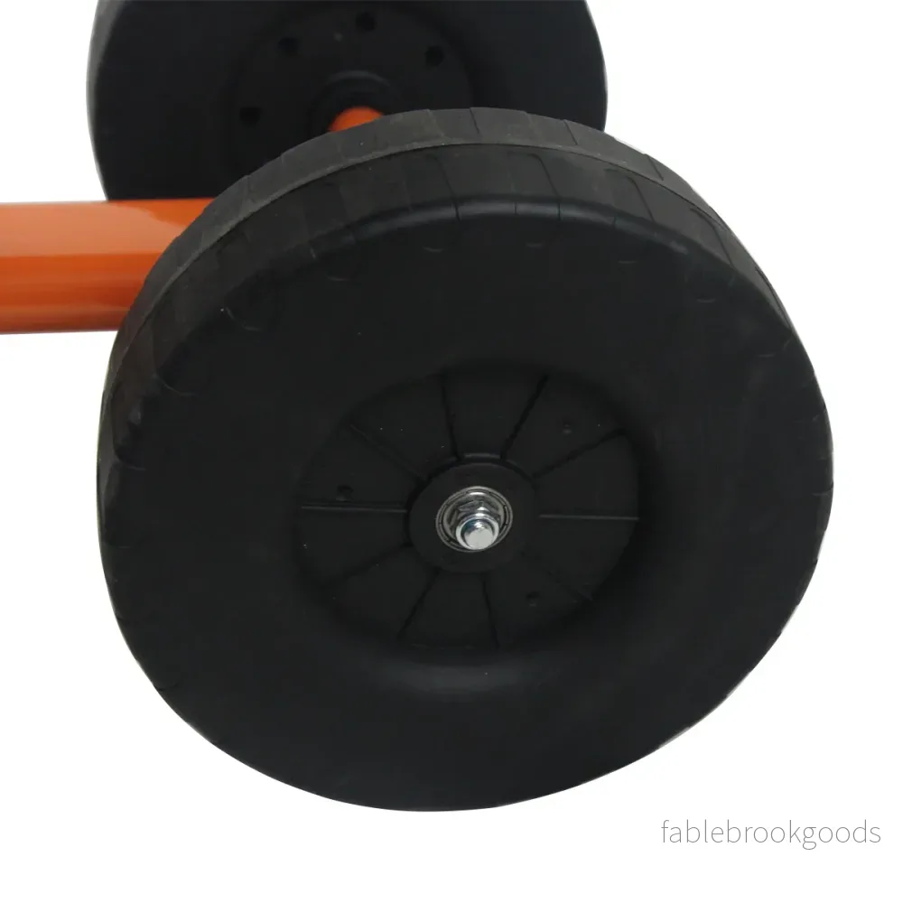 Sittgrävare – med spade Barngrävmaskin av metall Sandgrävmaskin att sitta på för från år – 3 – Orange - Bild 3