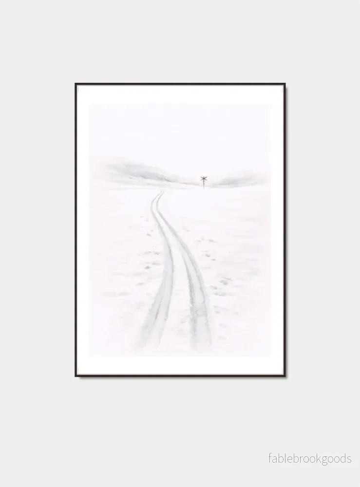 Skidspår i fjällen poster Skidspår i fjällen poster