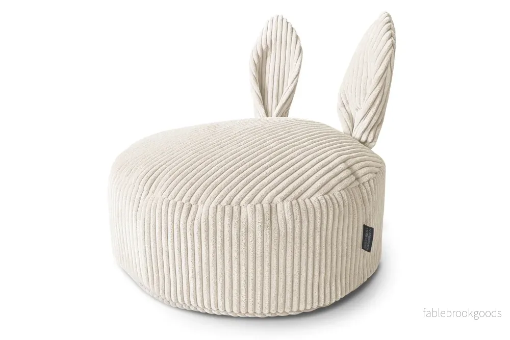 BUNNIE Pouf Bean Bag, Corduroy BUNNIE Pouf Bean Bag, Corduroy