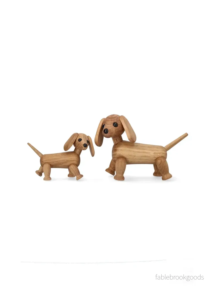 Chico – Trähund Dekoration 6,8 cm FSC® - Bild 2