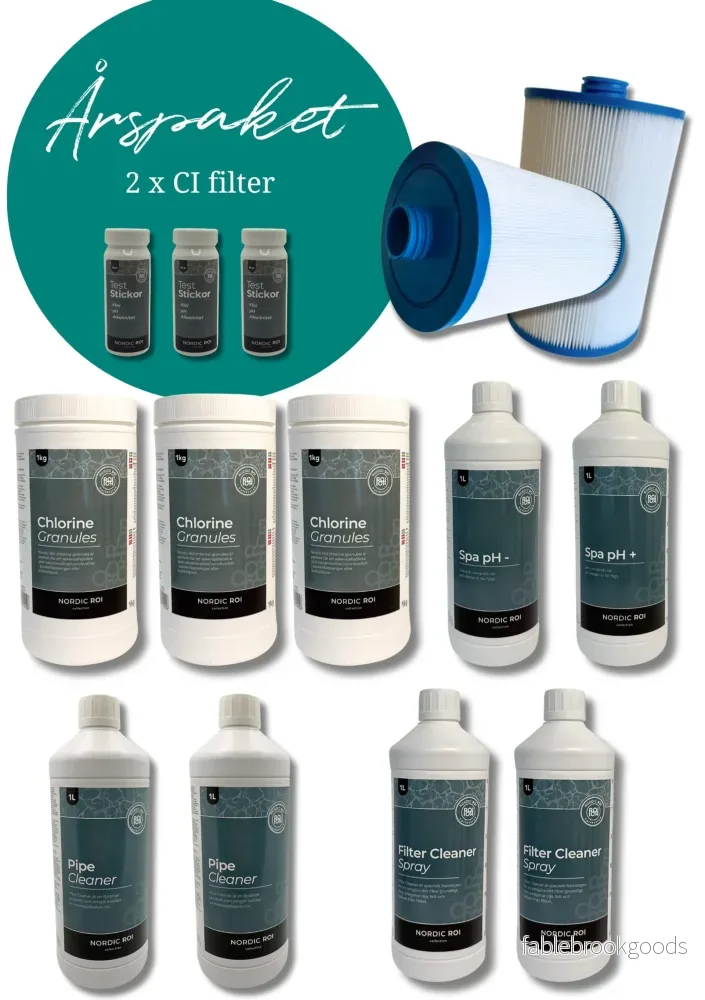 Årspaket till swimspa med 2 CI-filter paketartikel - Bild 2