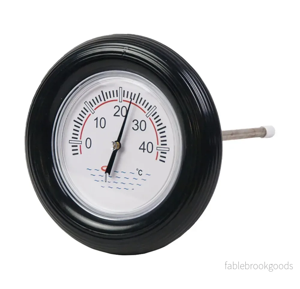 Pooltillbehör Termometer med stor bojring Pooltillbehör Termometer med stor bojring