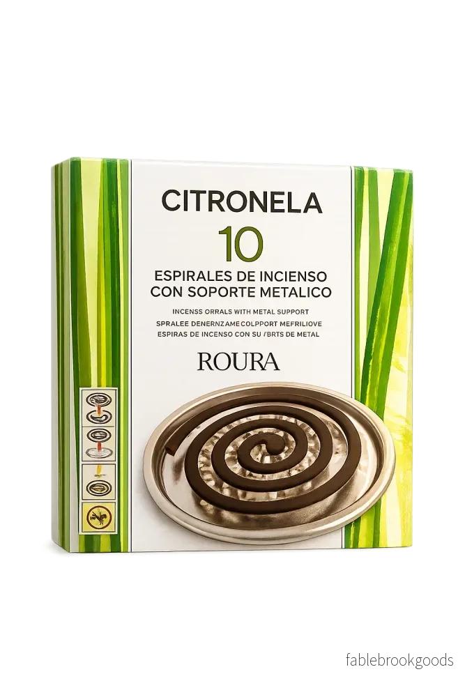 Myggspiral Citronella – 10-pack från Roura Myggspiral Citronella – 10-pack från Roura