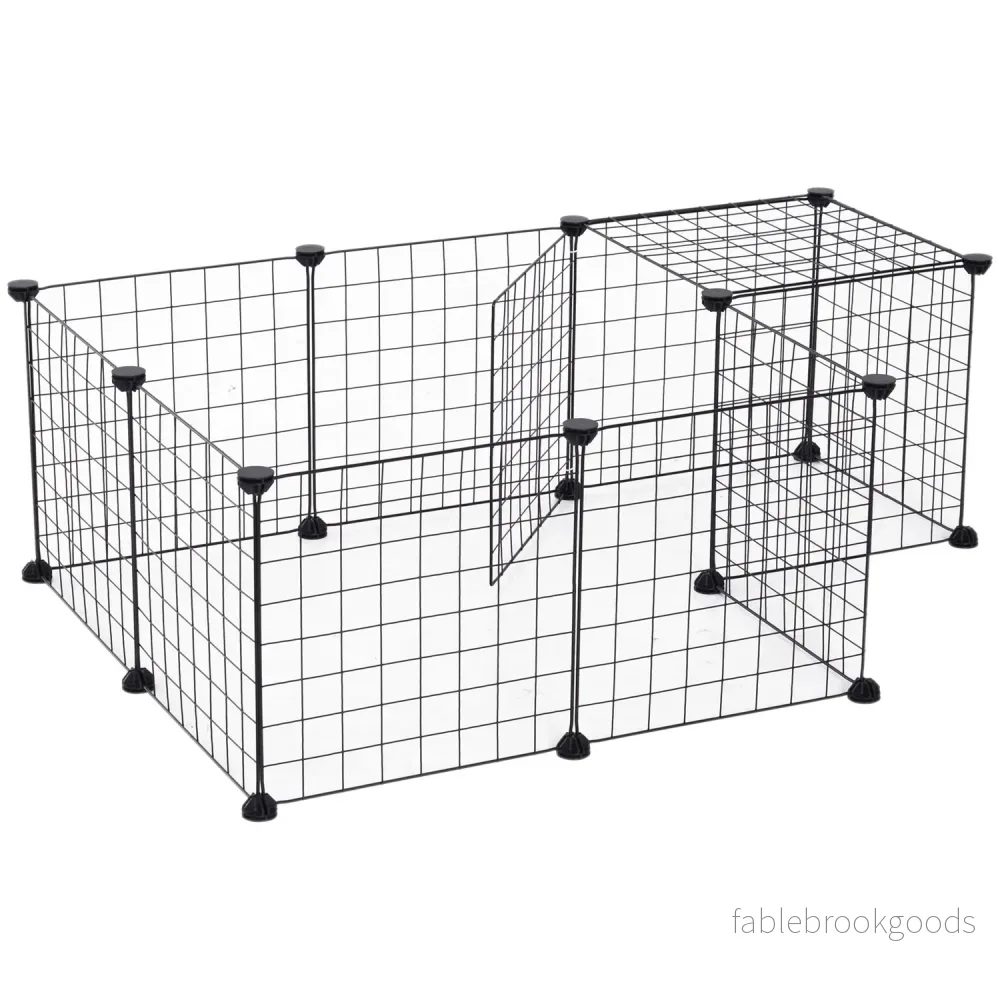Small Animal Metal Mesh Utomhushölje 106x73x36cm