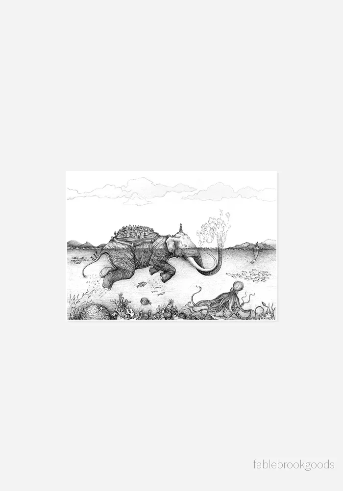 Poster, Johanna Magoria, Elephant island Poster, Johanna Magoria, Elephant island