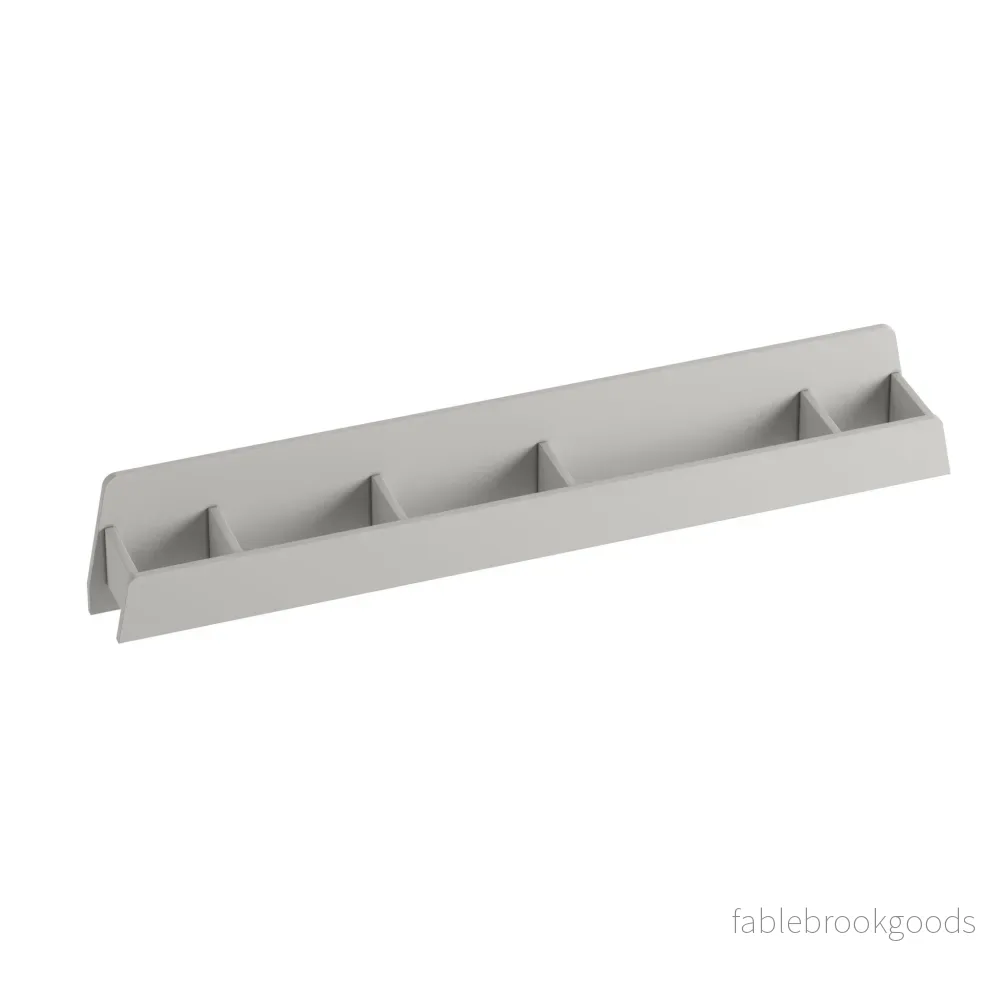 Sara high desk, organizer Grey color
