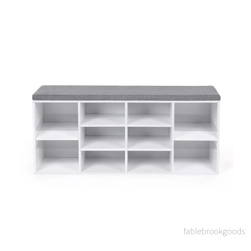 Shoe Bank - 10 fack - soffa - vit - Bild 2