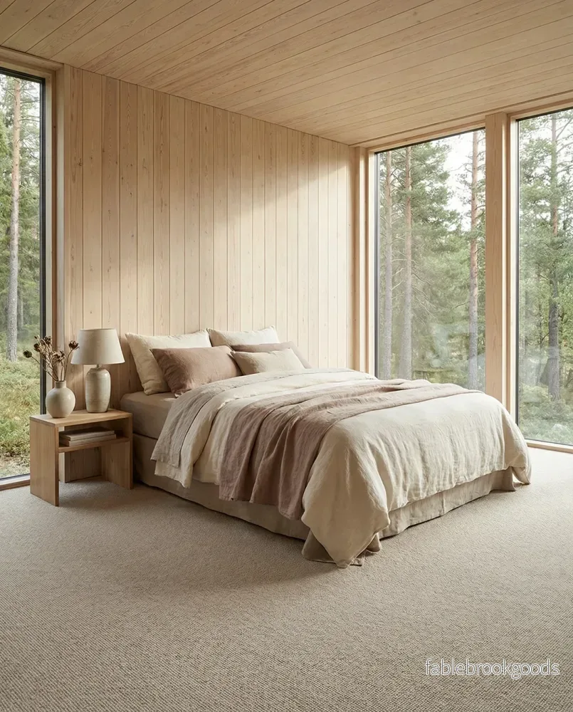 Heltäckande Matta Fjellmyr Naturbeige - Bild 3