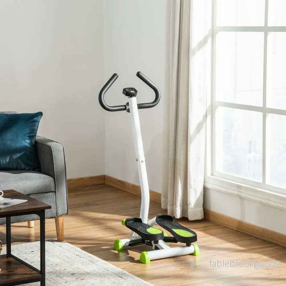Stepper med LCD, Handtag – Stål, Stöder 100 kg - Bild 2