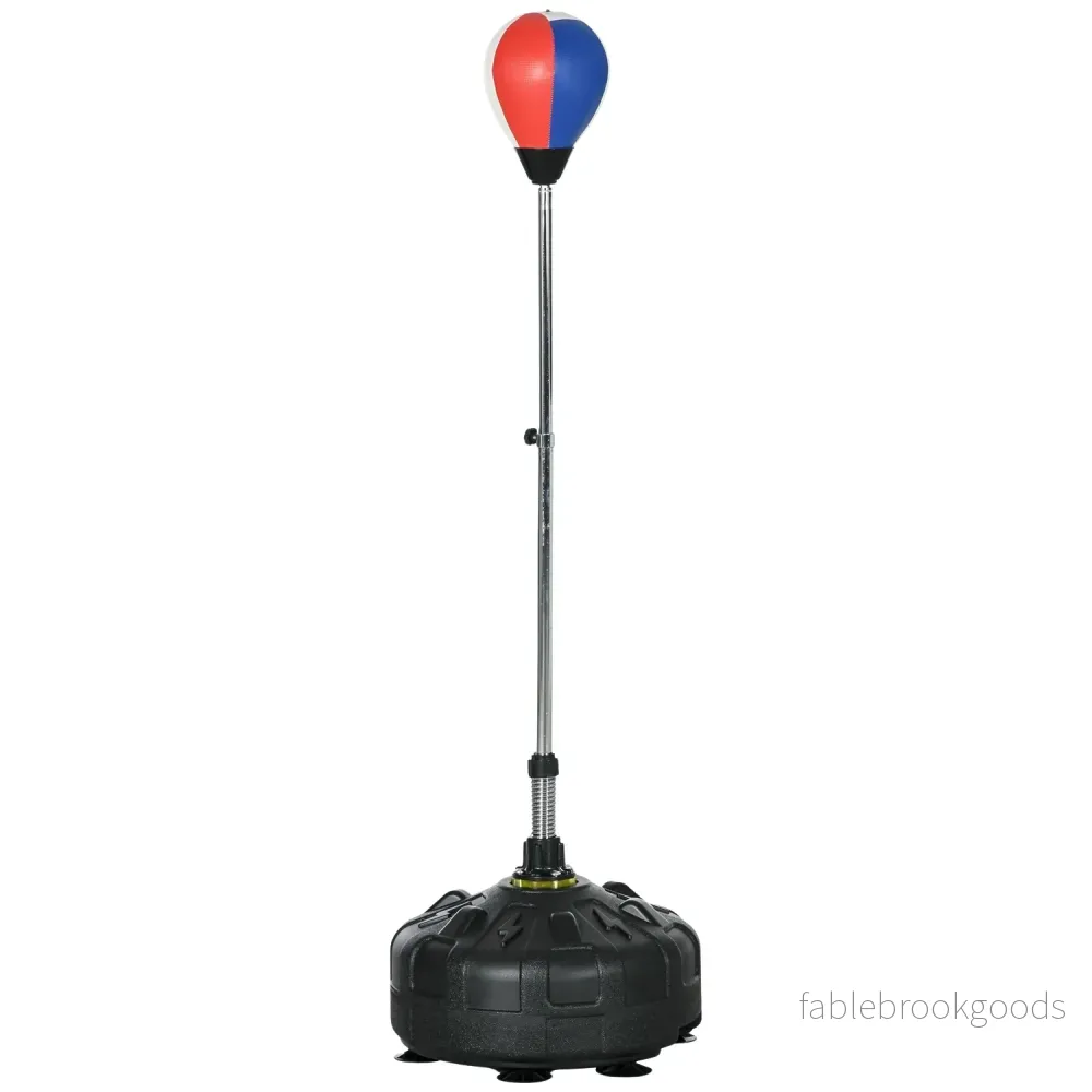 Justerbar stående boxningspåse 147–165 cm, Svart
