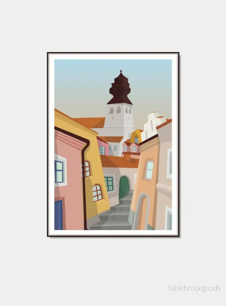 Domkyrkan Visby – Gotland poster Domkyrkan Visby – Gotland poster