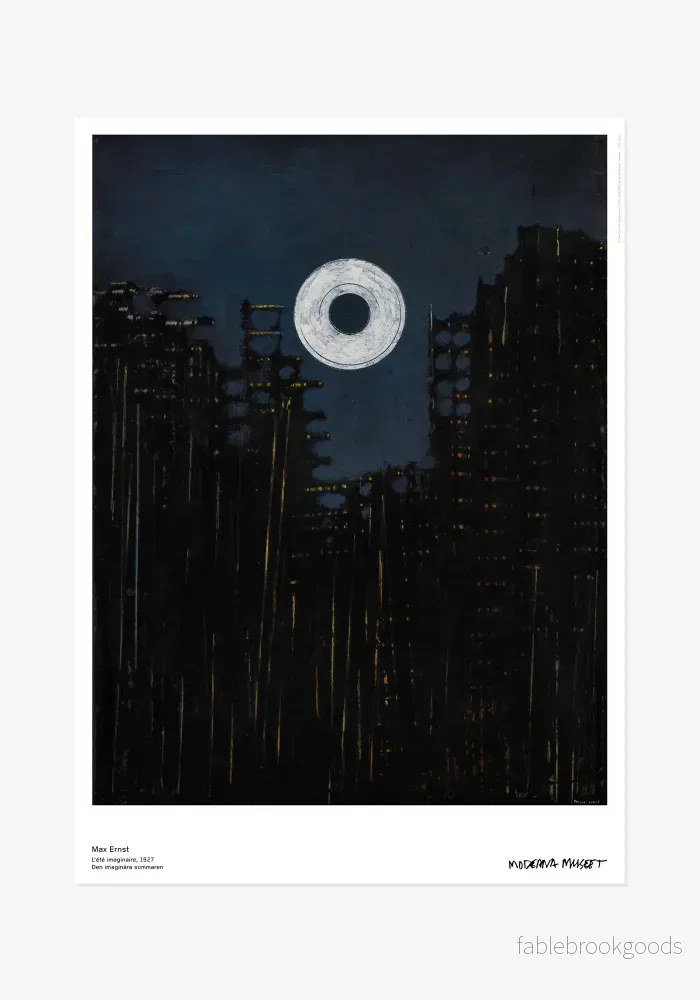 Poster, Max Ernst, L’été imaginaire
