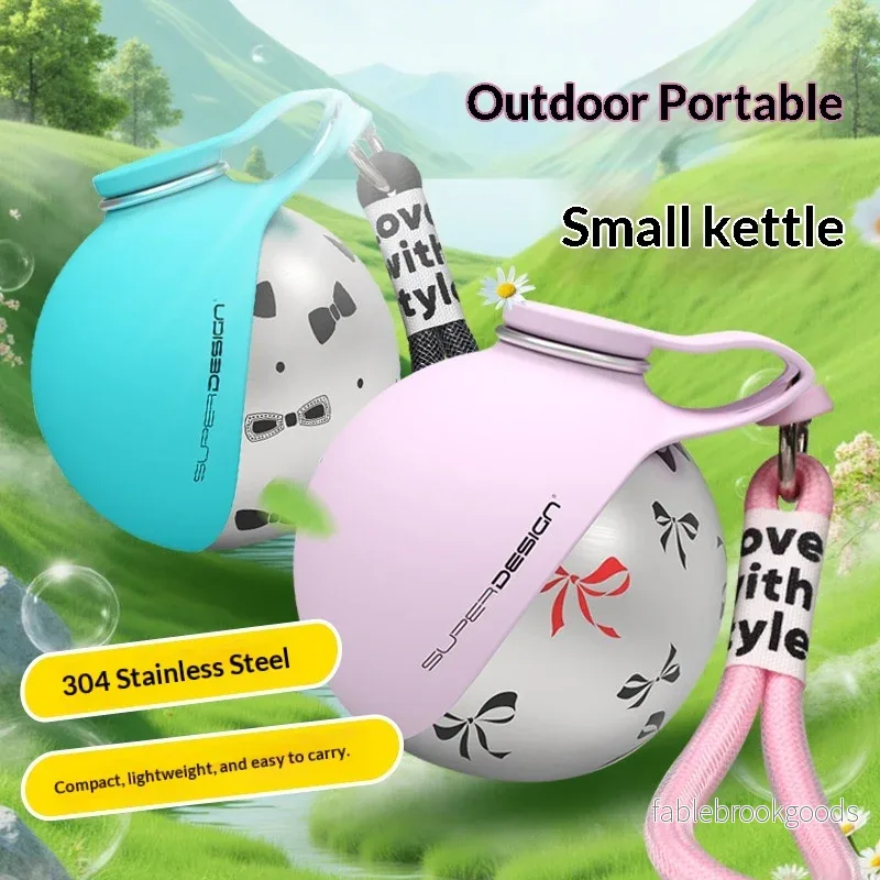 Creative Portable Outdoor Pet Stainless Steel Water Cup Small Dog Water Bottle Convenient Dog Drink Dispenser Puppy Travel Portable Water Bowl Pet Products - Bild 3