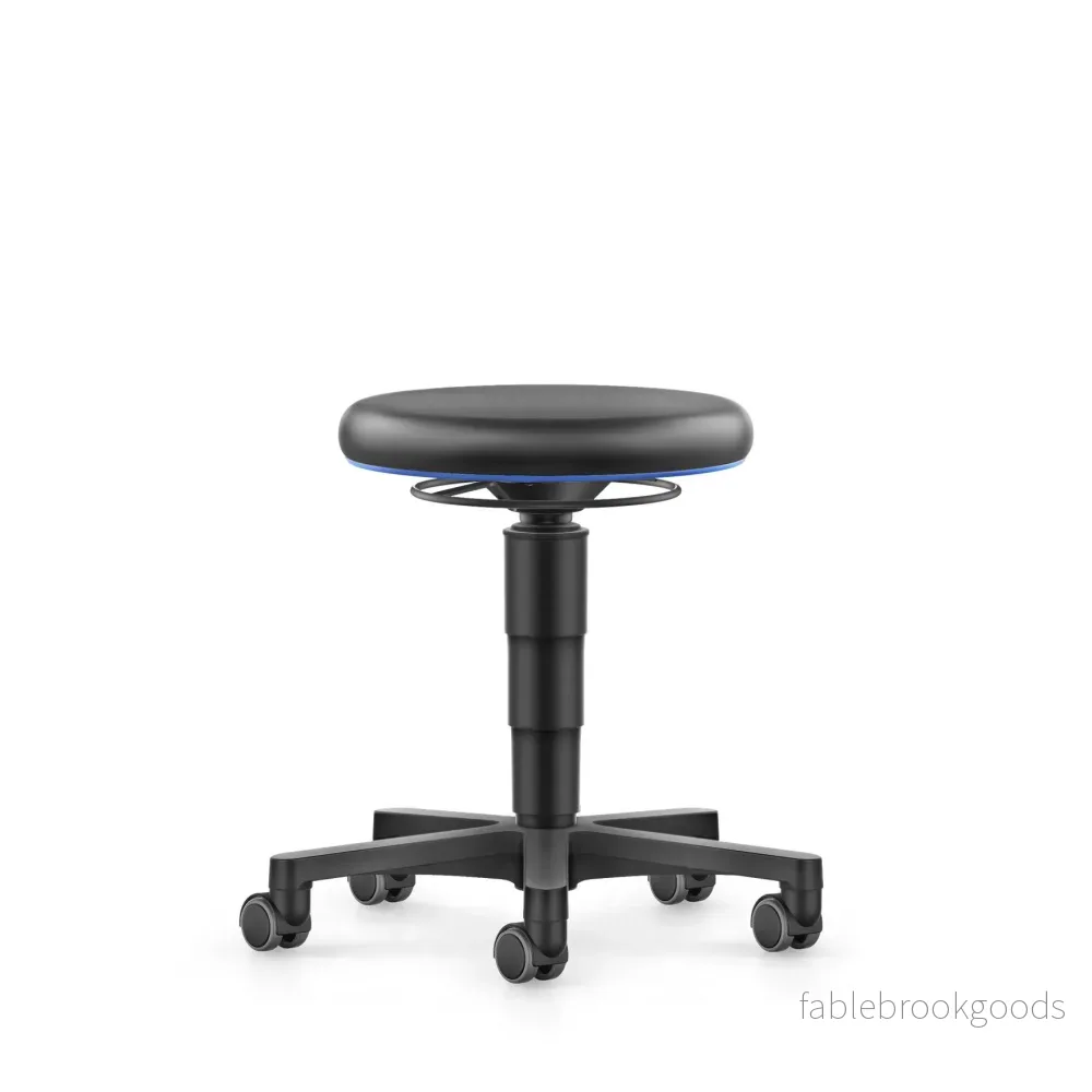 Stool, svart konstläder Stool, svart konstläder