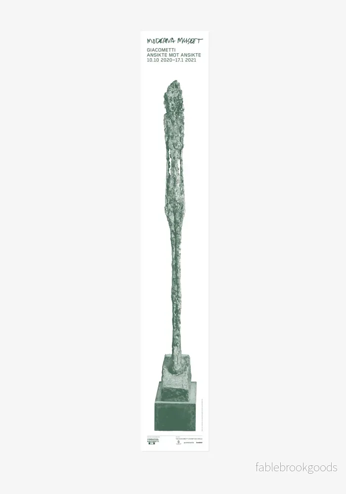 Poster, Alberto Giacometti, Leoniekvinnan
