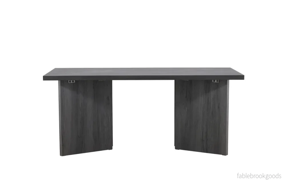 Bassholmen Matbord 180x90 Svart – Matbord för 6 Personer | Vind - Bild 2