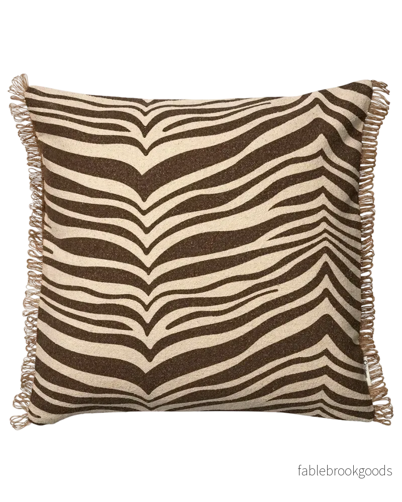 Kudde Zebra Brun Kudde Zebra Brun