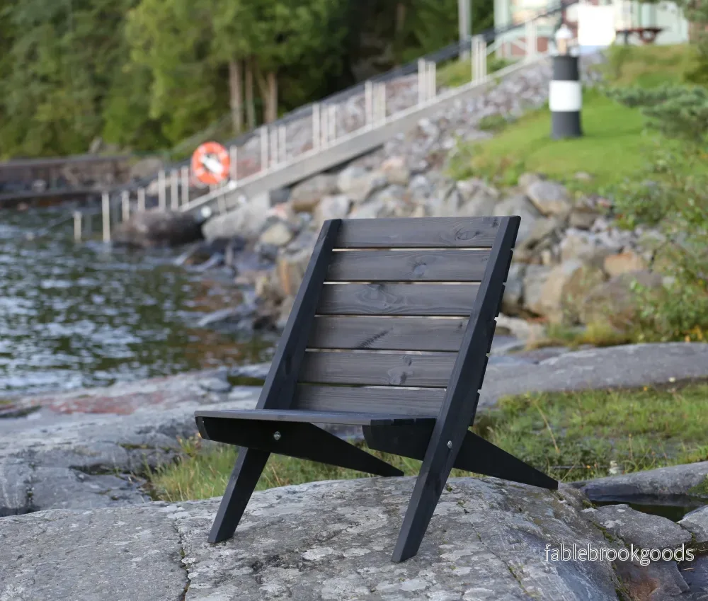 Stol furu oljad EcoFurn Granny - Bild 3