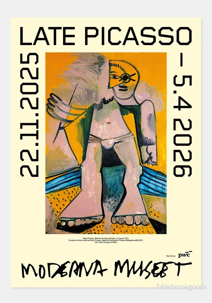 Poster, Pablo Picasso, Stående simmare, Mougins Poster, Pablo Picasso, Stående simmare, Mougins