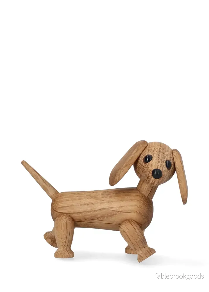 Chico – Trähund Dekoration 6,8 cm FSC® Chico – Trähund Dekoration 6,8 cm FSC®