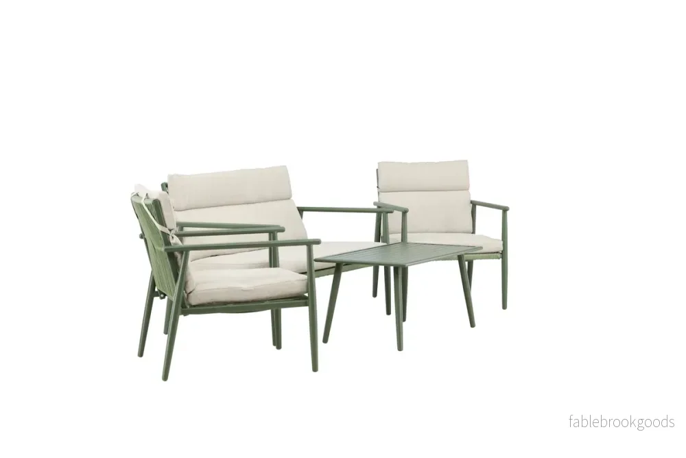 Mazzaro Soffgrupp Grön – Loungeset för Uteplats & Trädgård | Venture Home - Bild 3