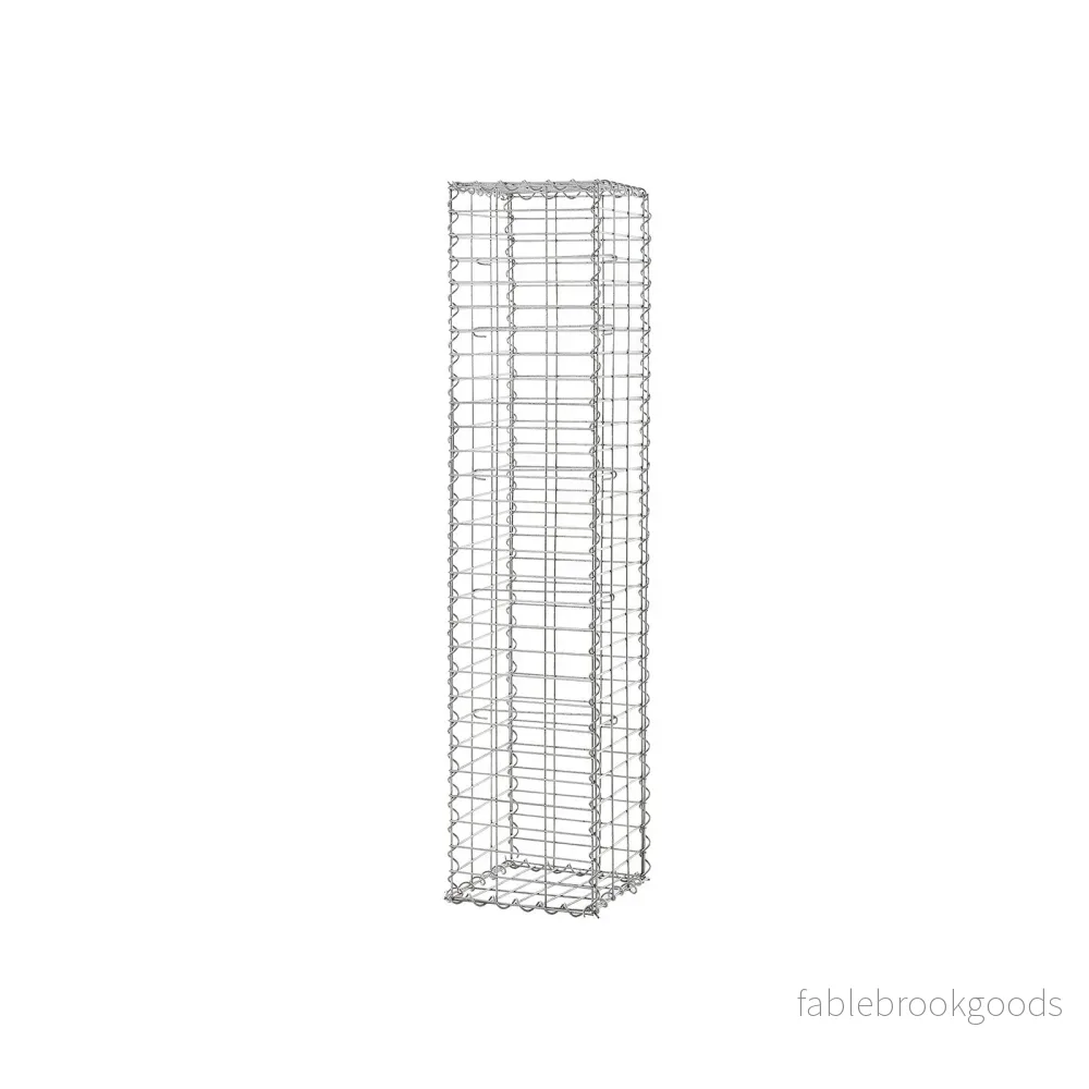 Gabion – Galvaniserat stål – Silver Gabion – Galvaniserat stål – Silver