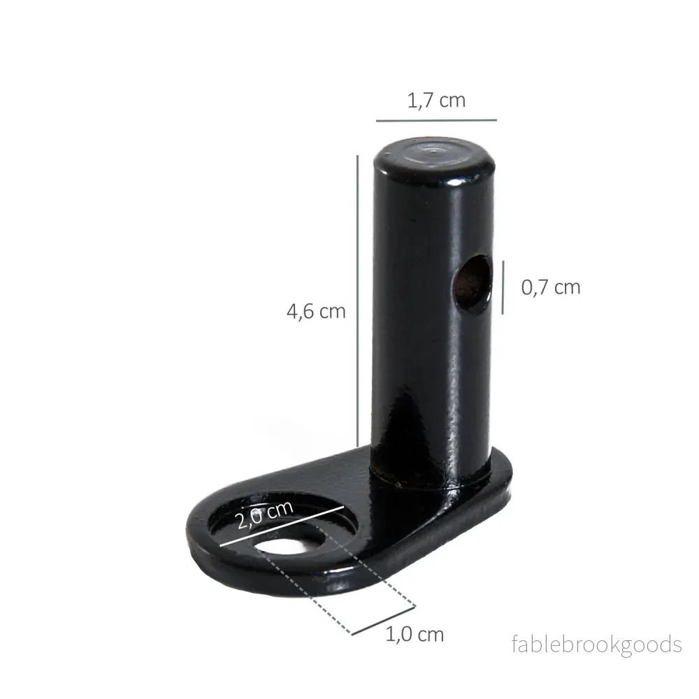 Barncykelvagn, Avtagbart kolstål, Svart - Bild 2