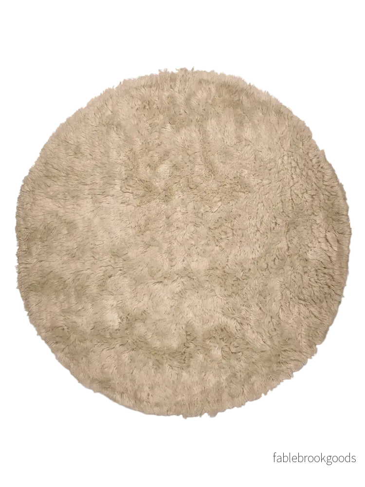 Matta Cloudy Beige Rund