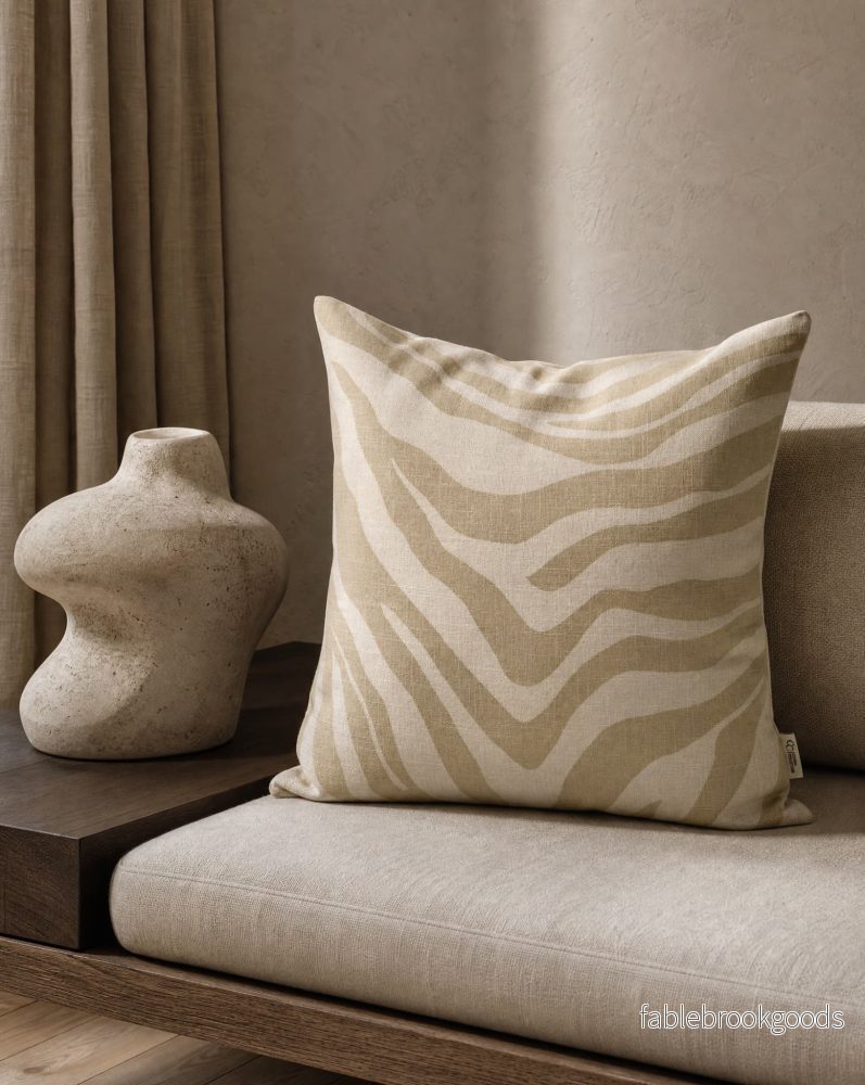 Kuddfodral Savannah Beige/Off White - Bild 2