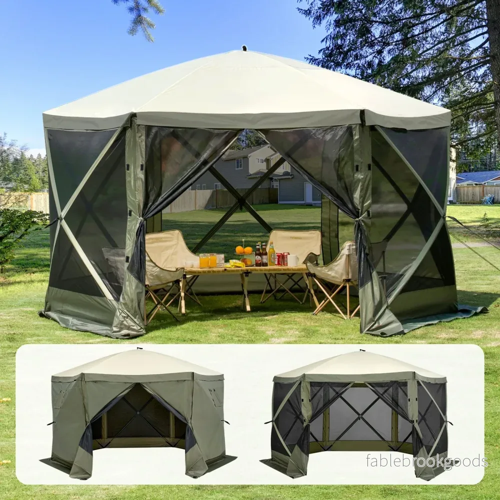 Hoppfällbar Paviljong 3.6×3.6 Militärgrön Hoppfällbar Paviljong 3.6×3.6 Militärgrön