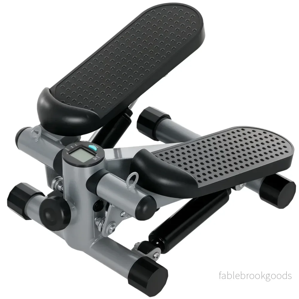 Mini Stepper med Power Ropes & LCD – Upp till 100 kg Kapacitet Mini Stepper med Power Ropes & LCD – Upp till 100 kg Kapacitet